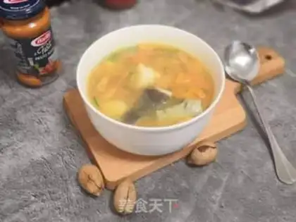 Make Cod pumpkin soup step 5