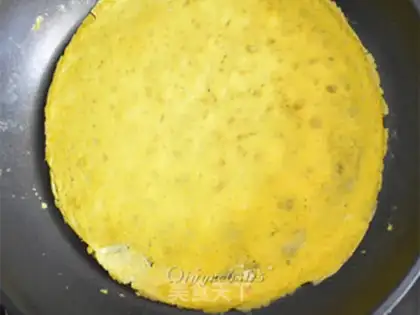 Make Pour some veggie eggs step 13