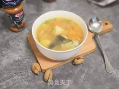 Make Cod pumpkin soup step 7