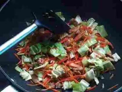 Make Carrot rice step 6