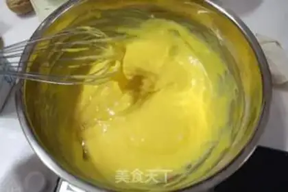 Make Fence cream fruit cake step 4
