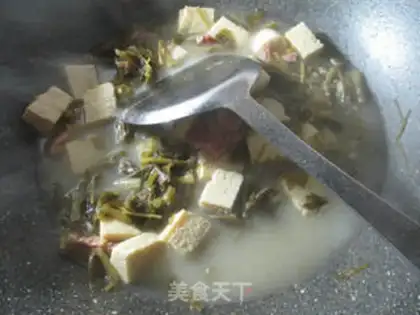 Make Pickles, tofu, duck legs step 6