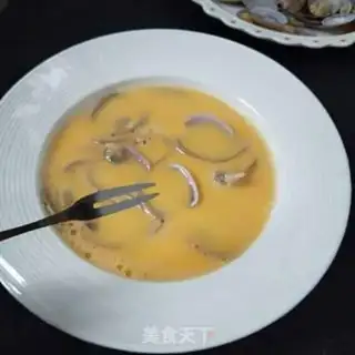 Make Flower clams and eggs step 8
