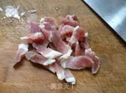 Make ♪ The night roses of salted meat fan soup ♪ step 3