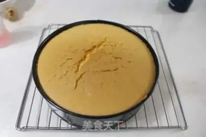 Make Fence cream fruit cake step 10