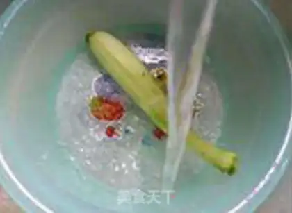 Make ♪ The night roses of salted meat fan soup ♪ step 4