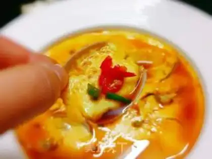 Make Flower clams and eggs step 11