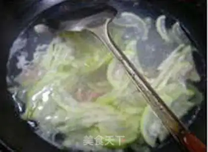 Make ♪ The night roses of salted meat fan soup ♪ step 9