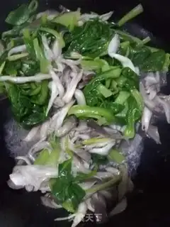 Make Plumbs and green vegetables step 8