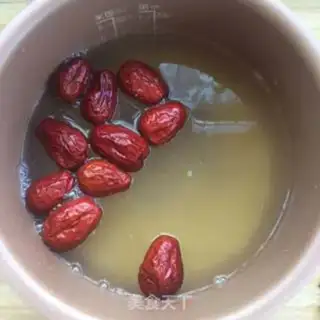 Make Red-tree rice porridge step 4