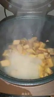 Make Potato congee step 2