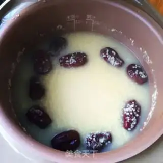Make Red-tree rice porridge step 6
