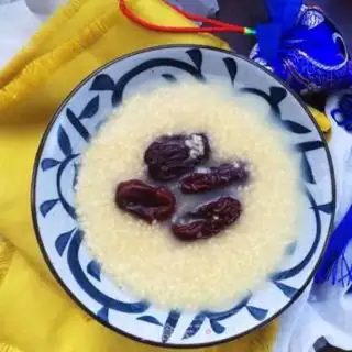 Make Red-tree rice porridge step 7