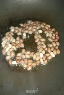 Make Plumbing peanut rice step 8