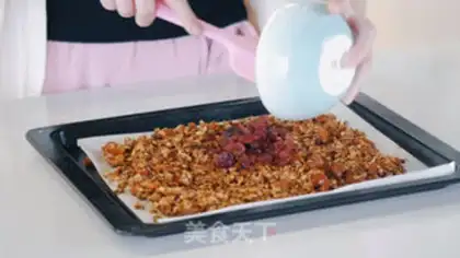 Make Granola oatmeal step 5