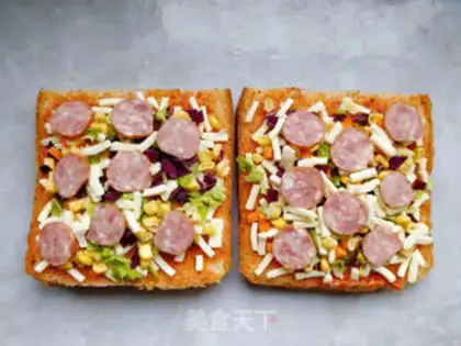 Make Sausage pizza step 4