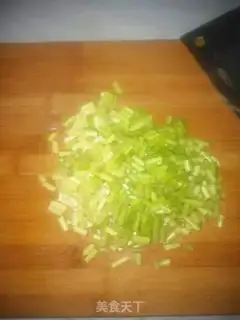 Make Corn and garlic fried meat step 1