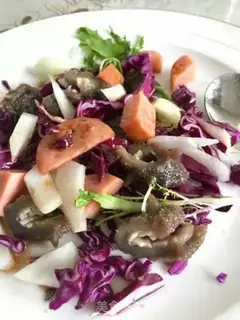 Make Vegetable salad for ham and nuts step 10
