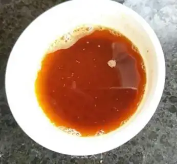 Make Skin with red oil step 2