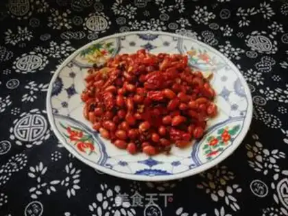 Make Spicy peanut rice step 8