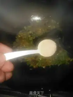 Make Corn and garlic fried meat step 9