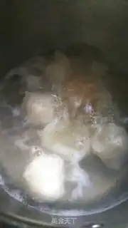 Make Ink fish ball rice line step 3