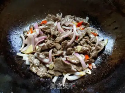 Make Beef onions step 7