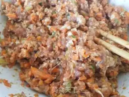 Make Fried dumplings step 1