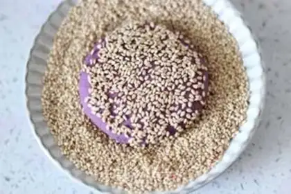 Make Potato rice cake step 7