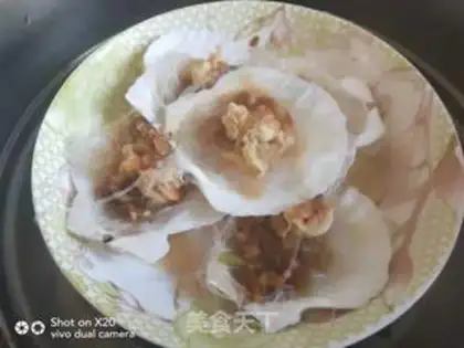 Make Garlic fan sap step 6