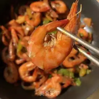 Make Spicy dry shrimp step 14