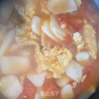 Make Tomato eggcake soup step 5