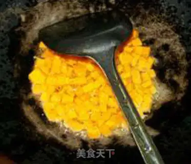 Make Pumpkin rice step 3