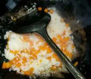 Make Pumpkin rice step 5