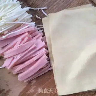 Make A bean roll step 2