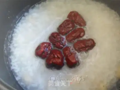 Make Red-tree porridge step 6