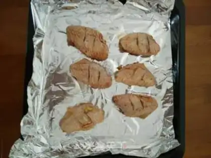 Make Roasted chicken wings step 5
