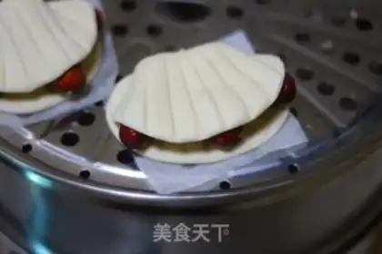 Make The date-hot buns step 9