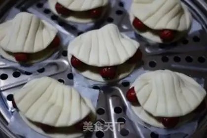 Make The date-hot buns step 10