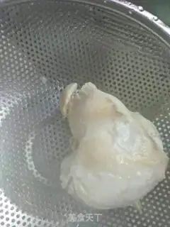Make Soup lemon hand tore chicken step 1