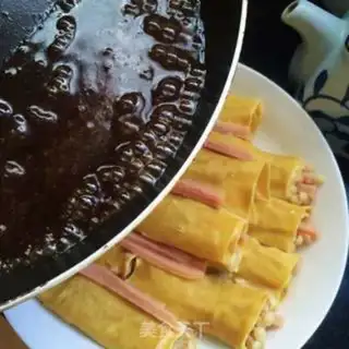 Make A bean roll step 10