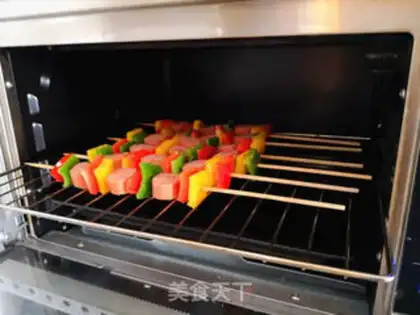 Make Pepper sausage string step 6