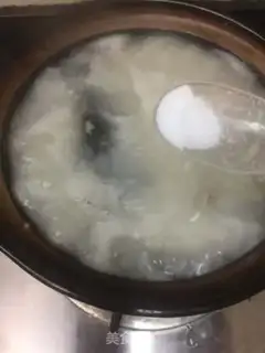 Make Fish porridge step 4