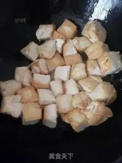 Make Garlic tofu step 4