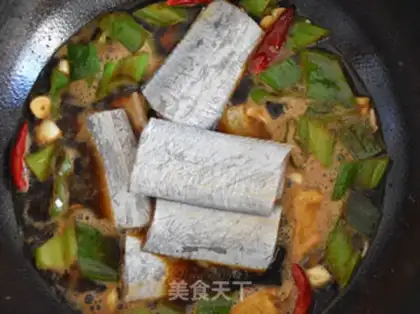 Make Celery with fish step 5