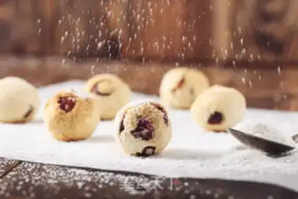 Make Protein coconut ball step 9