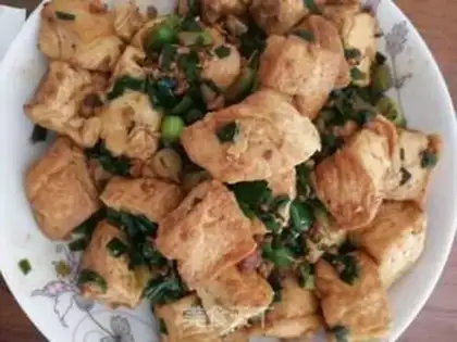 Make Garlic tofu step 10