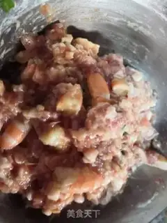 Make Pumpkin shrimp meat dumplings step 6