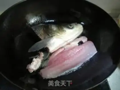 Make Boiled fish head step 2