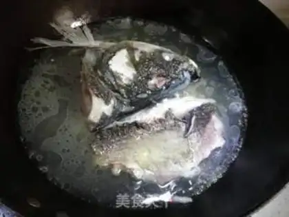 Make Boiled fish head step 4